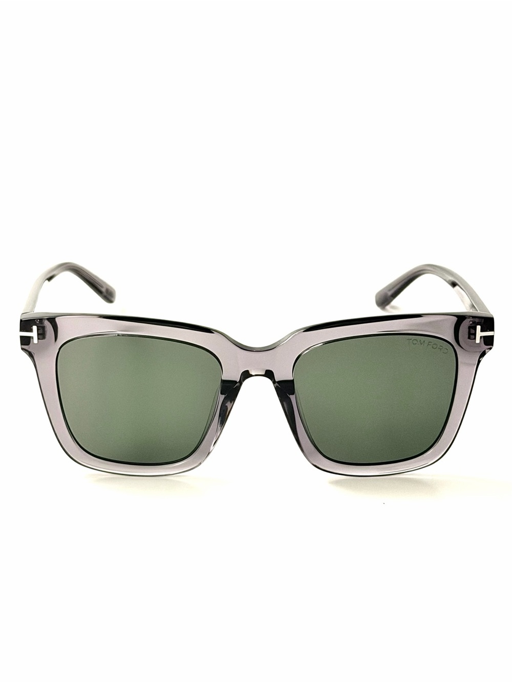 Tom Ford TF 0969K 20A Square Crystal Gray 55mm Sunglasses Frame - Picture 6 of 8